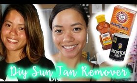 DIY- How To Get Rid of a Sun Tan FAST!