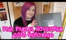 Pink Parcel November 2016 Unboxing - "It's a Monthly Thing"