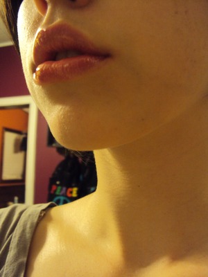 ORANGE! lol ^ ^ i love the orange lips, and this summr i plan to rock them!