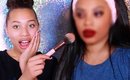 DAUGHTER DOES MY MAKEUP!!!!