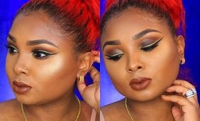 Earth toned Holiday Makeup tutorial - collab/cicimystyle -  Queenii Rozenblad