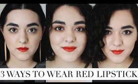 3 Ways to Wear Red Lipstick | Collab with Will Cook