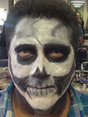 Skull Makeup by Christy Farabaugh 