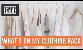 What's on my clothing rack - FEMME