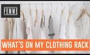 What's on my clothing rack - FEMME
