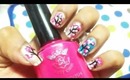 60 Second Nails: Cherry Blossom Nails