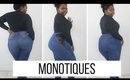 MONOTIQUES CURVY GIRL JEANS TRY ON SIZE 15 AND 1X