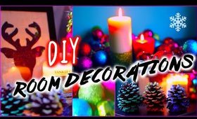 DIY Holiday Room Decorations + Easy ways to decorate/organize
