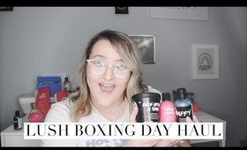 LUSH BOXING DAY 2019 HAUL | heysabrinafaith
