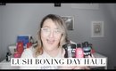 LUSH BOXING DAY 2019 HAUL | heysabrinafaith