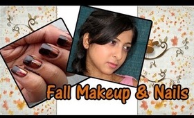 Easy nails and makeup for fall/school | (Colorfulonline.com)