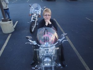 I love riding motorcycles.