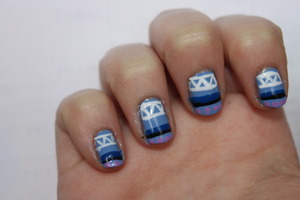 Tribal nails! :)