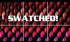 100 LIPSTICKS SWATCHED - URBAN DECAY VICE LIPSTICKS!