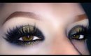 Sexy and Sultry YSL Black & Gold - Christmas Makeup Tutorial 2015