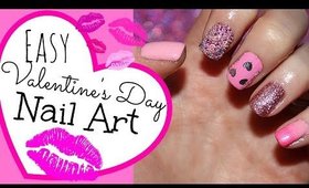Easy Valentine's Day Nail Art Tutorial
