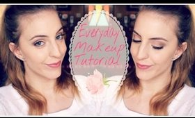 Everyday Natural Makeup Tutorial | Drugstore | Ashley Engles