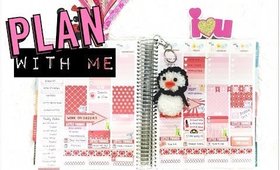 Plan with me: FEBRUARY Erin Condren Life Planner Weekly Spread / Erin Condren Vertical #35