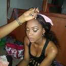 Quinzy churks music video...makeup by Emel makeover