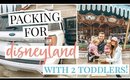 PACKING FOR DISNEYLAND TRIP WITH 2 YEAR OLD TWINS! | Kendra Atkins