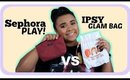 October Beauty Box Show down: Sephora Play! VS Ipsy Glam Bag ||Sassysamey