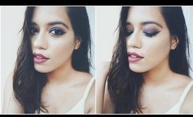 Purple Smokey Eye Makeup Tutorial