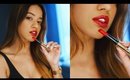 Lakme Fashion Week Inspired Red Holographic Lip Makeup Tutorial