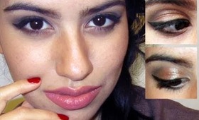 Dramatic Gunmetal & Bronze Makeup Tutorial with Elf Brushes