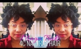 Magic Tricks for 4C Natural Hair