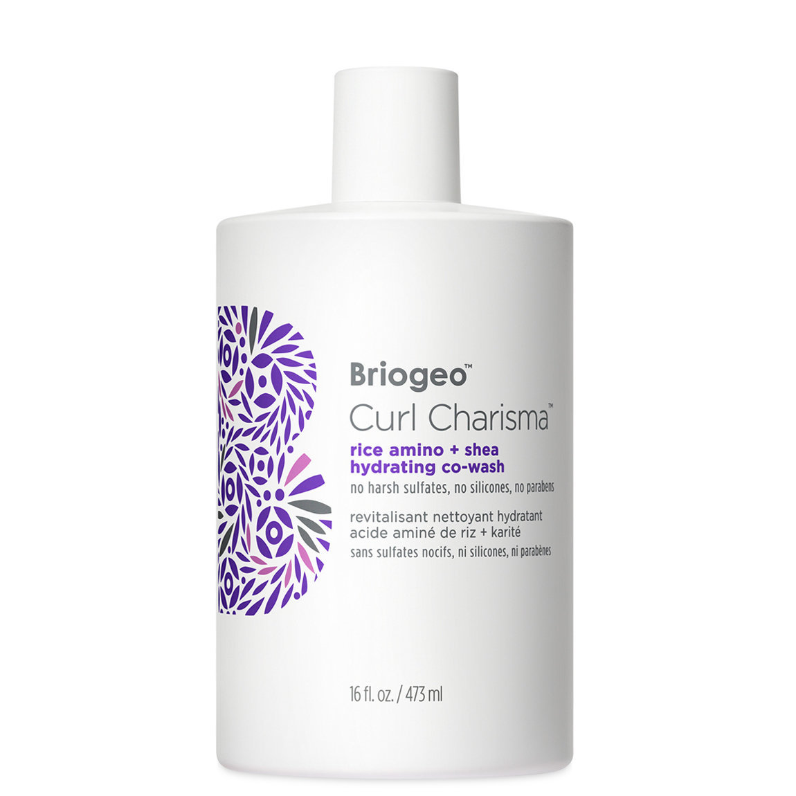Briogeo Curl Charisma Rice Amino + Shea Hydrating Co-Wash alternative view 1 - product swatch.