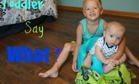 Toddler Answers Questions About Dat | Happy Fathers Day!
