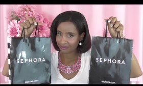 Huge Sephora Haul + VIB Rouge!!