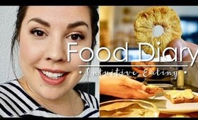 Food Diary I Intuitive Eating