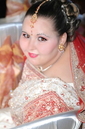 wedding make up again.
