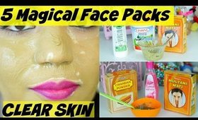 5 Magical Face Packs For Acne,Black Spots ,Skin Complexion, Younger looking Skin | SuperPrincessjo