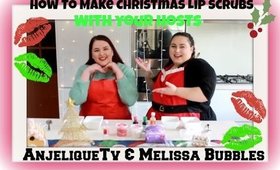 Christmas Lip Scrub Making with AnjeliqueTv