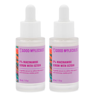 グッドモレキュールズ 5% Niacinamide Serum with Ectoin Duo