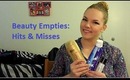 Beauty Empties #1: Hits & Misses