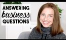 Answering Business and Life Questions | Biggest Regrets, Future Plans