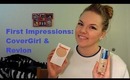 First Impression: CoverGirl Outlast Stay Fabulous Foundation & Revlon Nearly Naked Powder