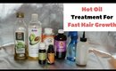 My Hot Oil Mix for Dry Damaged Hair | Repairing Heat Damage and Color Damage
