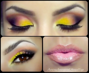 This eye makeup has a tutorial: http://youtu.be/MDw374prXEs