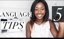 FUN LANGUAGE LEARNING  | 5 TIPS
