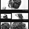How to Knotted Waterfall Braid Half-Up and Side Bun Chignon Updo