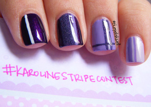 More information at http://thepolishwell.blogspot.com/2012/06/nail-ideas-stripes.html