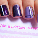 Ombre Nails with Stripes!