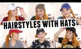 Quick & Easy Hairstyles for Hats // Under 5 Minutes