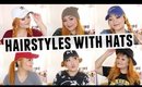 Quick & Easy Hairstyles for Hats // Under 5 Minutes