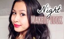 Shimmery Night Makeup Look | A "Day To Night Makeup" Collab w/ HeavenlyxBeauty