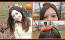 Halloween Pumpkin Makeup Tutorial Costume Idea!